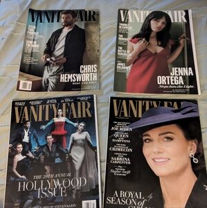 Vanity Fair Magazine Collection - Celebrity Covers Assorted 2023+2024 editions